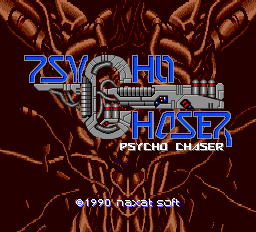Psycho Chaser Title Screen